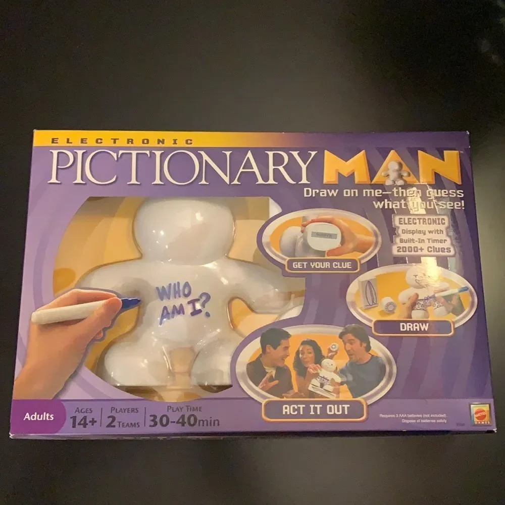 Electronic Pictionary Man Game‎ Like New